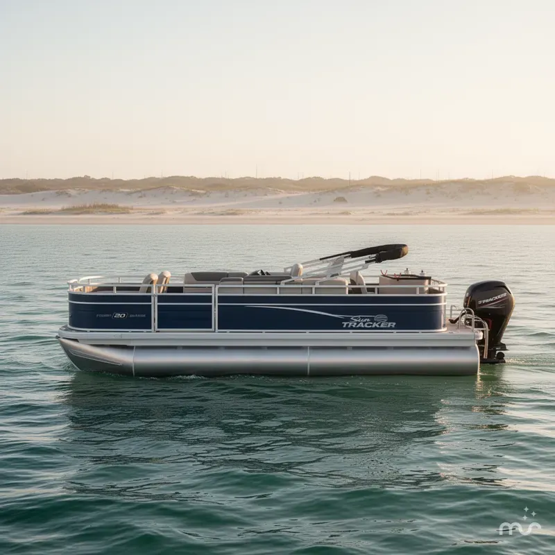 Slide: The Image of Sun Tracker Fishin' Barge 20 DLX 2026 - 1