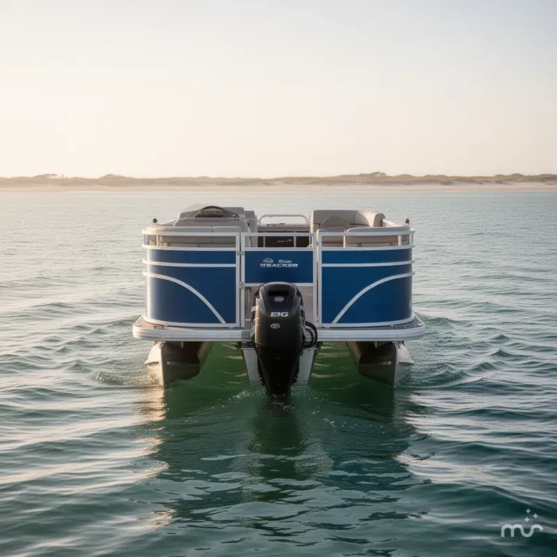 Slide: The Image of Sun Tracker Fishin' Barge 20 DLX 2026 - 2