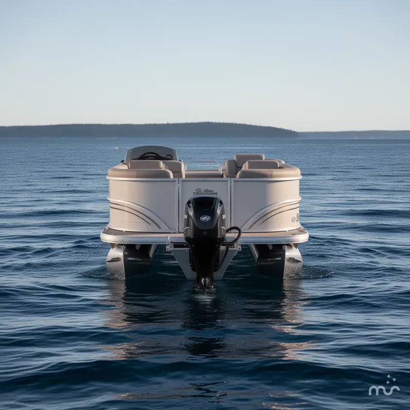 Slide: The Image of Sun Tracker Party Barge 20 DLX 2026 - 2