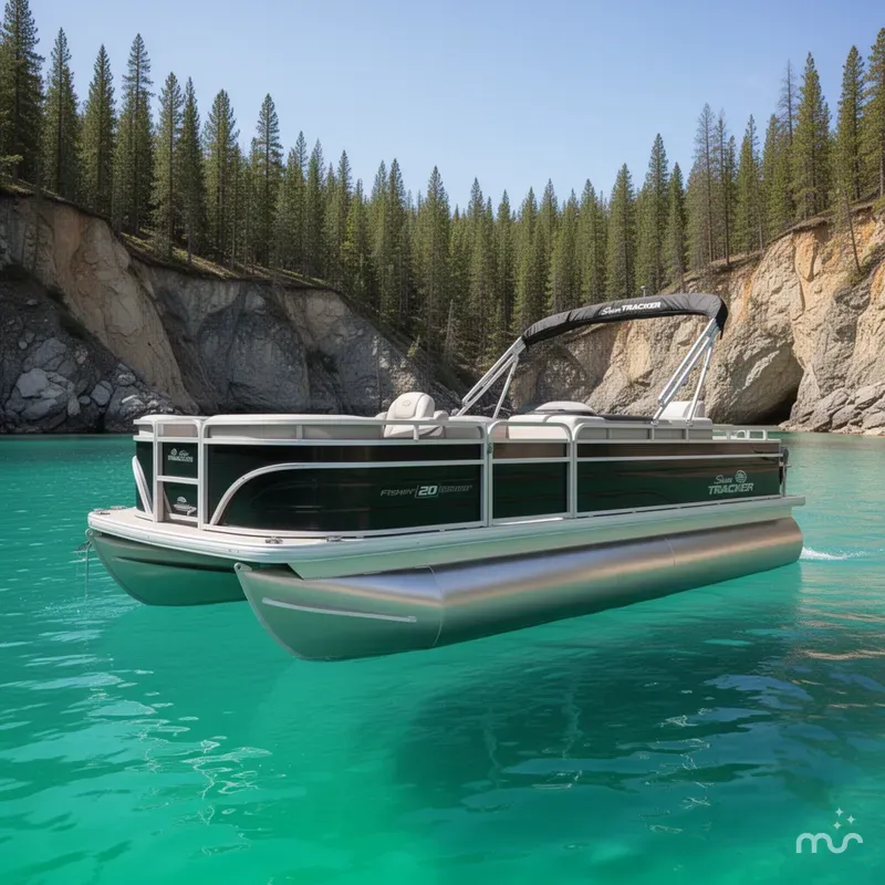The Image of Sun Tracker Fishin' Barge 20 DLX 2026 - 0