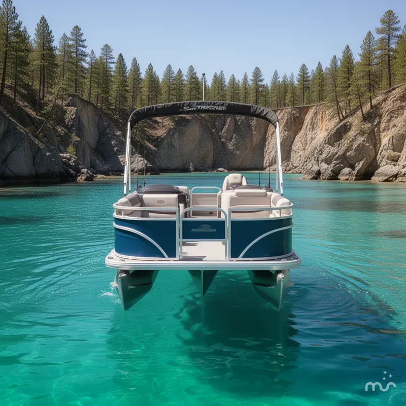 Slide: The Image of Sun Tracker Fishin' Barge 20 DLX 2026 - 3