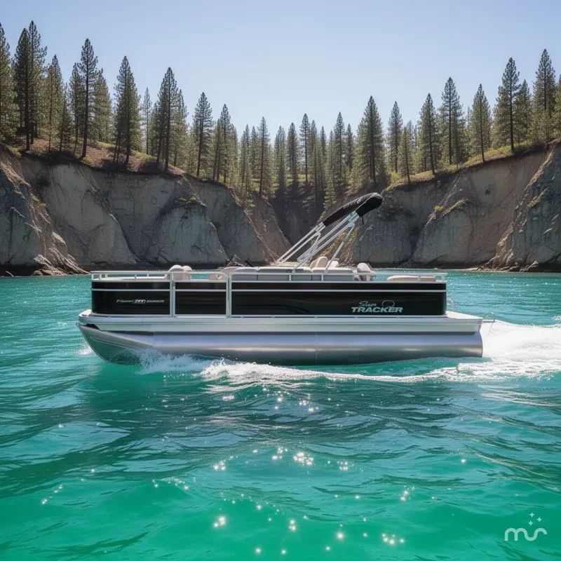 Slide: The Image of Sun Tracker Fishin' Barge 20 DLX 2026 - 4