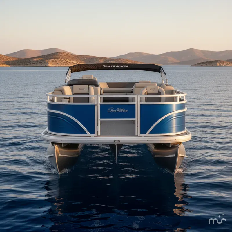 Slide: The Image of Sun Tracker Fishin' Barge 20 DLX 2026 - 1