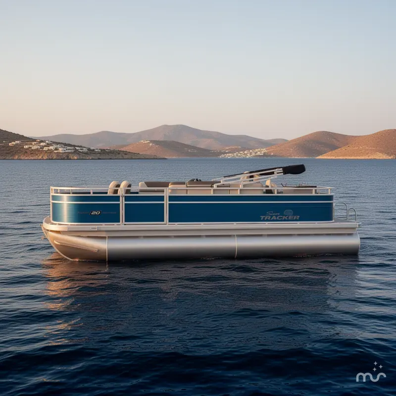 Slide: The Image of Sun Tracker Fishin' Barge 20 DLX 2026 - 2