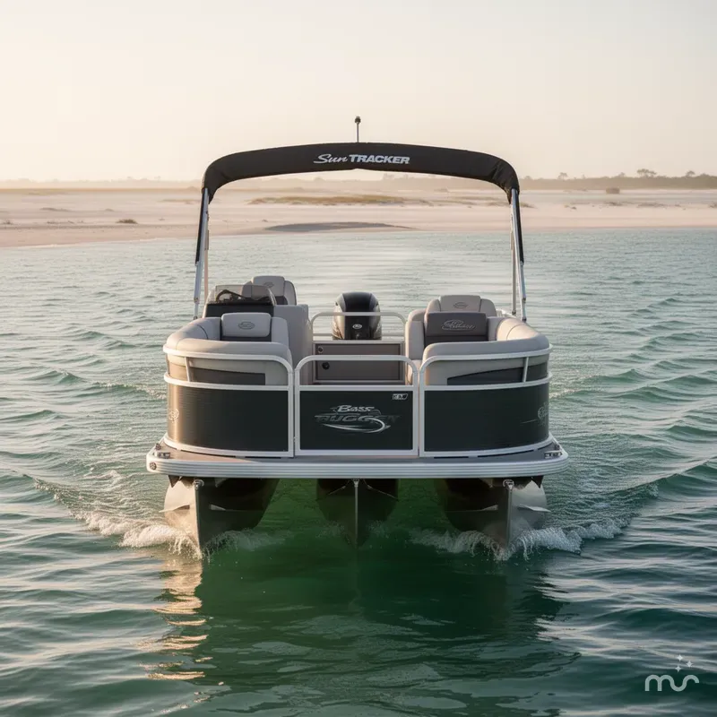 Slide: The Image of Sun Tracker Bass Buggy 18 DLX 2026 - 1