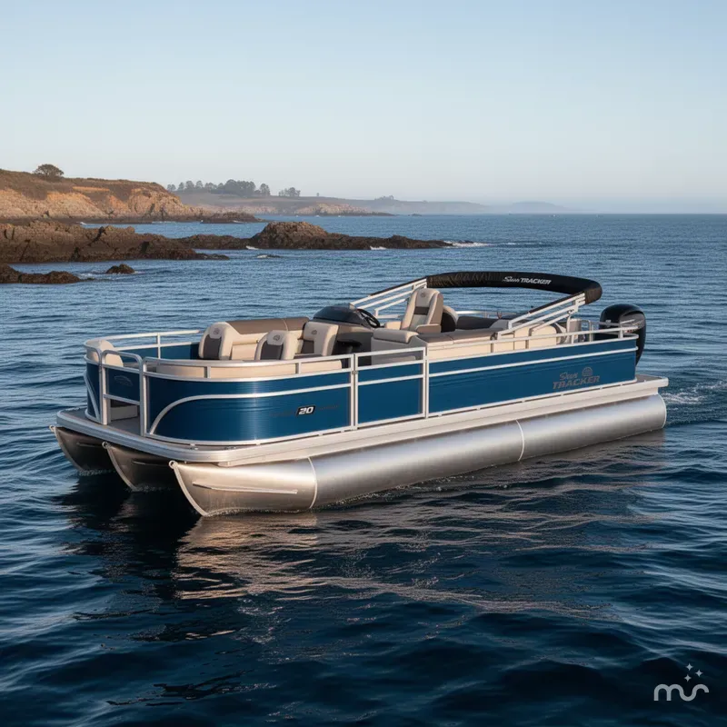 The Image of Sun Tracker Fishin' Barge 20 DLX 2026 - 0