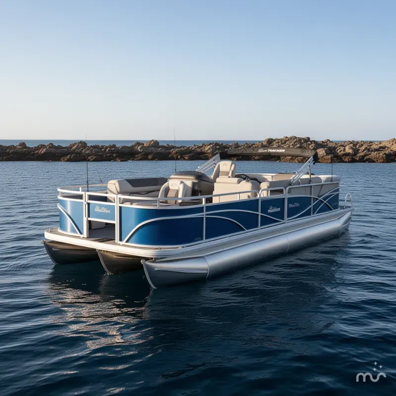 Slide: The Image of Sun Tracker Fishin' Barge 20 DLX 2026 - 3