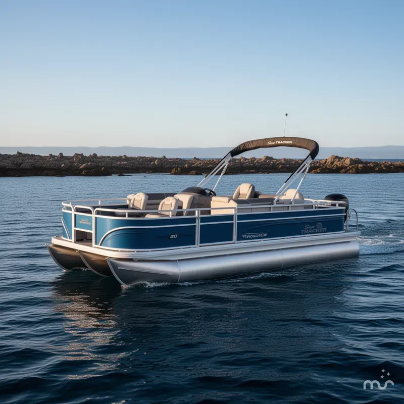 Slide: The Image of Sun Tracker Fishin' Barge 20 DLX 2026 - 4