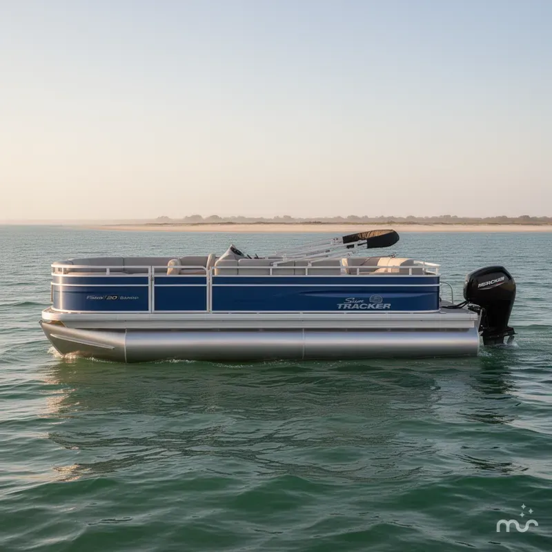 Slide: The Image of Sun Tracker Fishin' Barge 20 DLX 2026 - 1