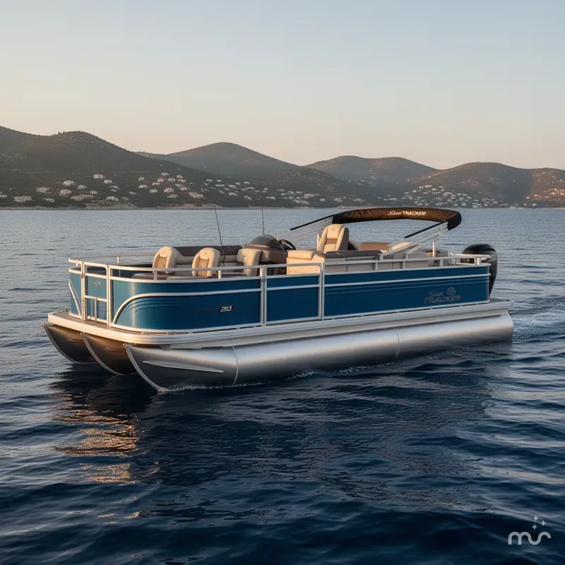 The Image of Sun Tracker Fishin' Barge 20 DLX 2026 - 0