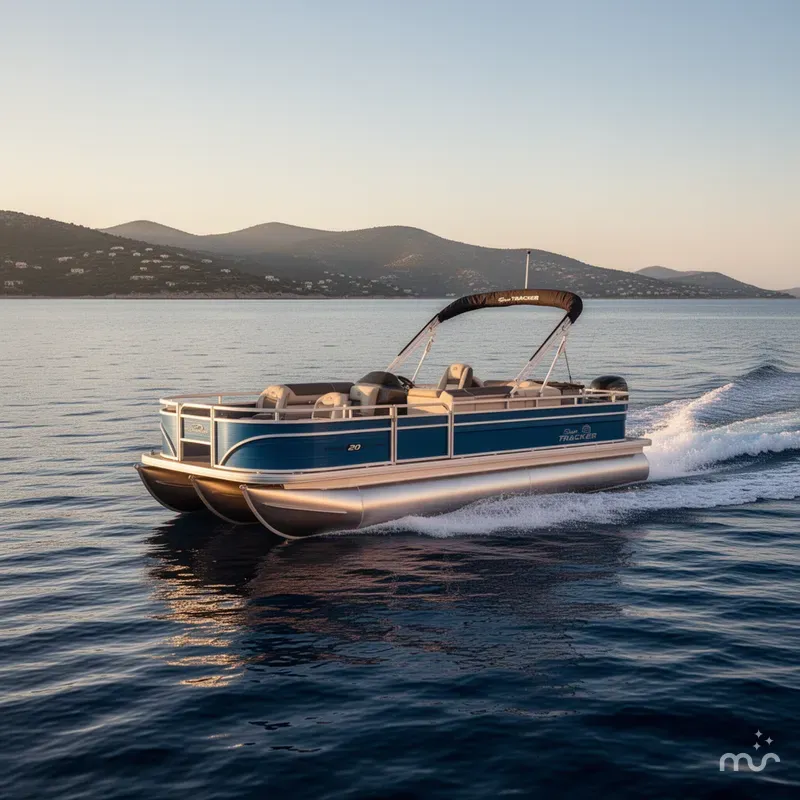 Slide: The Image of Sun Tracker Fishin' Barge 20 DLX 2026 - 4