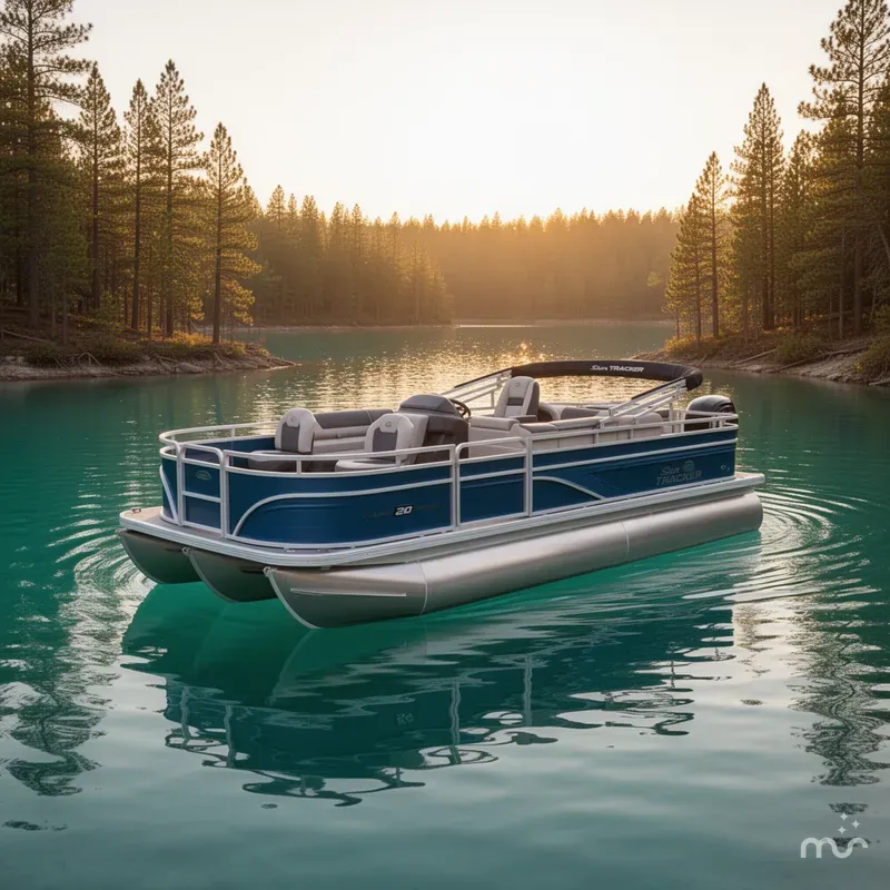 Slide: The Image of Sun Tracker Fishin' Barge 20 DLX 2026 - 4