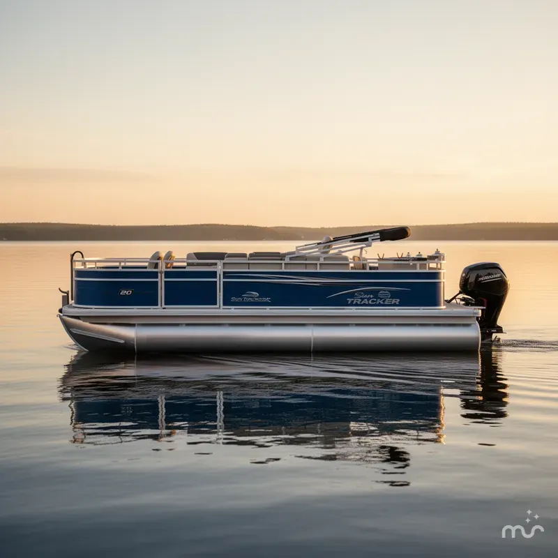 Slide: The Image of Sun Tracker Fishin' Barge 20 DLX 2026 - 1
