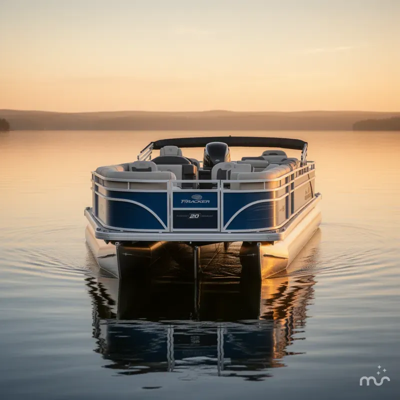 Slide: The Image of Sun Tracker Fishin' Barge 20 DLX 2026 - 2