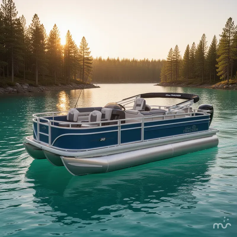 The Image of Sun Tracker Fishin' Barge 20 DLX 2026 - 0