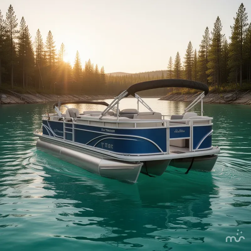 Slide: The Image of Sun Tracker Fishin' Barge 20 DLX 2026 - 3
