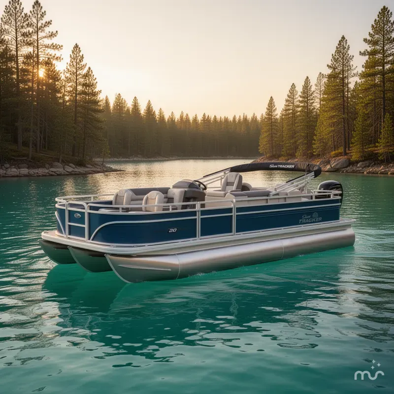 The Image of Sun Tracker Fishin' Barge 20 DLX 2026 - 0