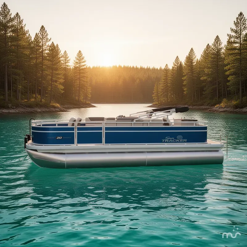 Slide: The Image of Sun Tracker Fishin' Barge 20 DLX 2026 - 2