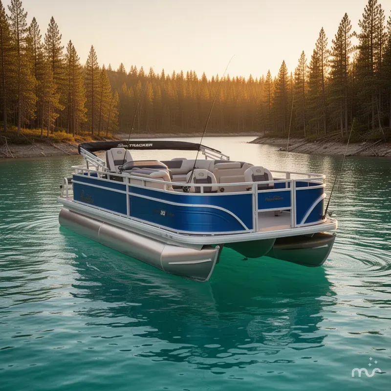 Slide: The Image of Sun Tracker Fishin' Barge 20 DLX 2026 - 3