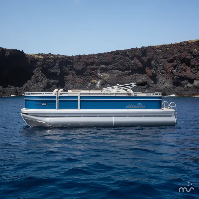 Slide: The Image of Sun Tracker Fishin' Barge 20 DLX 2026 - 2