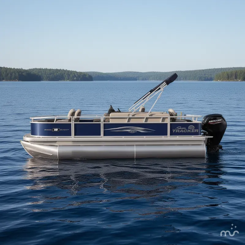 Slide: The Image of Sun Tracker Bass Buggy 18 DLX 2026 - 1