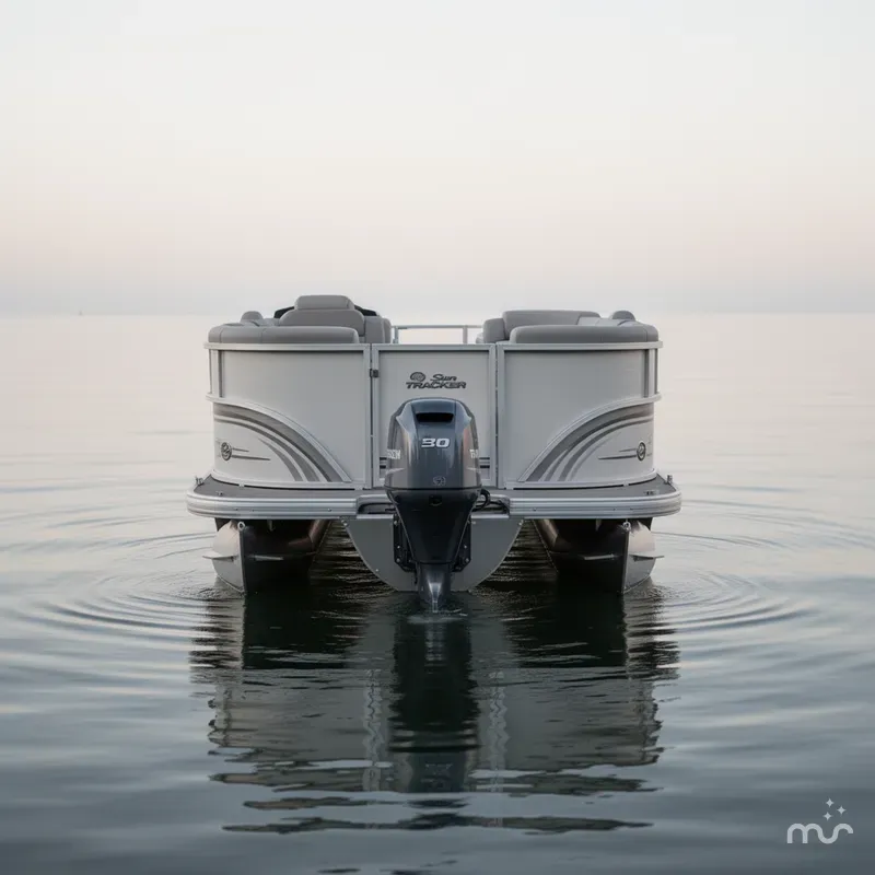 Slide: The Image of Sun Tracker Party Barge 20 DLX 2026 - 2