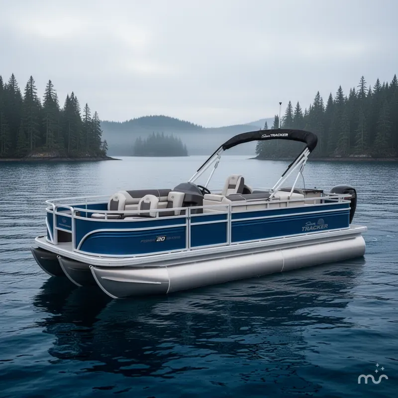 The Image of Sun Tracker Fishin' Barge 20 DLX 2026 - 0