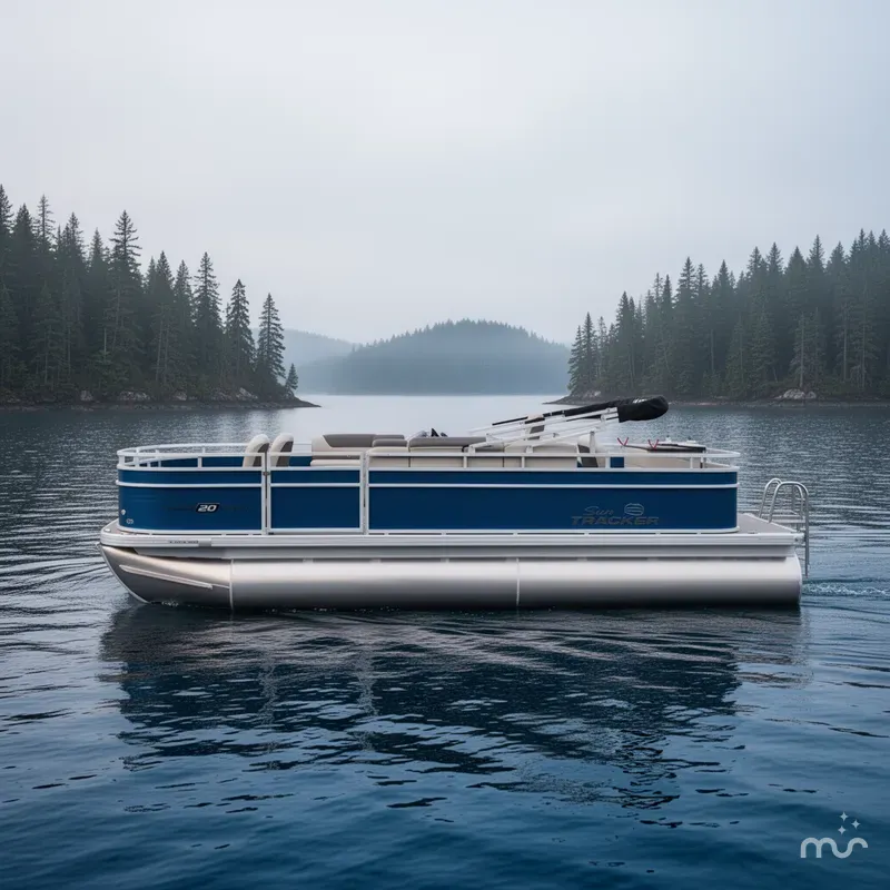 Slide: The Image of Sun Tracker Fishin' Barge 20 DLX 2026 - 2