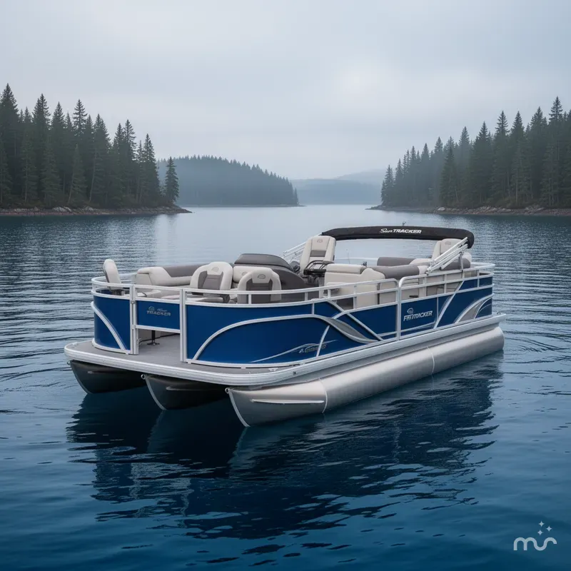 Slide: The Image of Sun Tracker Fishin' Barge 20 DLX 2026 - 3