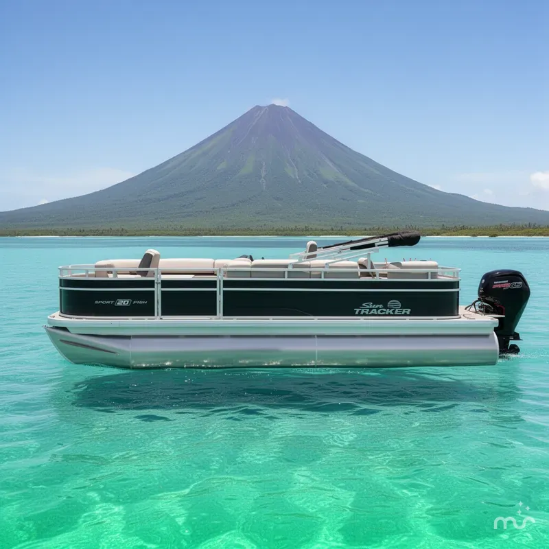 Slide: The Image of Sun Tracker SportFish 20 DLX 2026 - 2