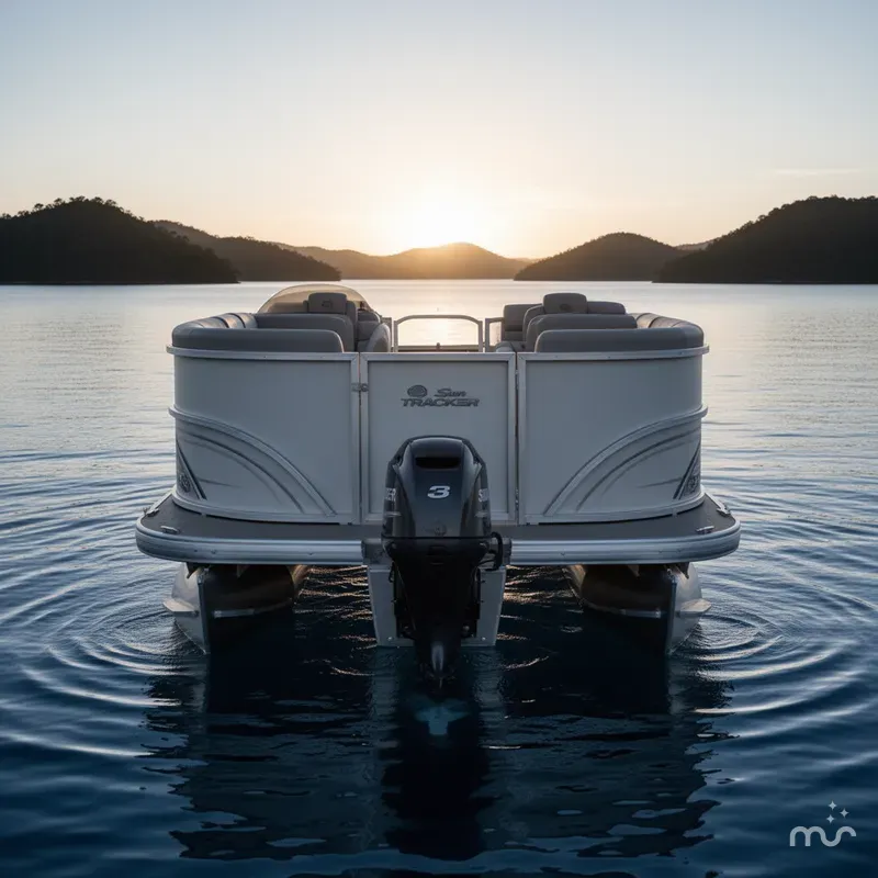 Slide: The Image of Sun Tracker Party Barge 20 DLX 2026 - 2