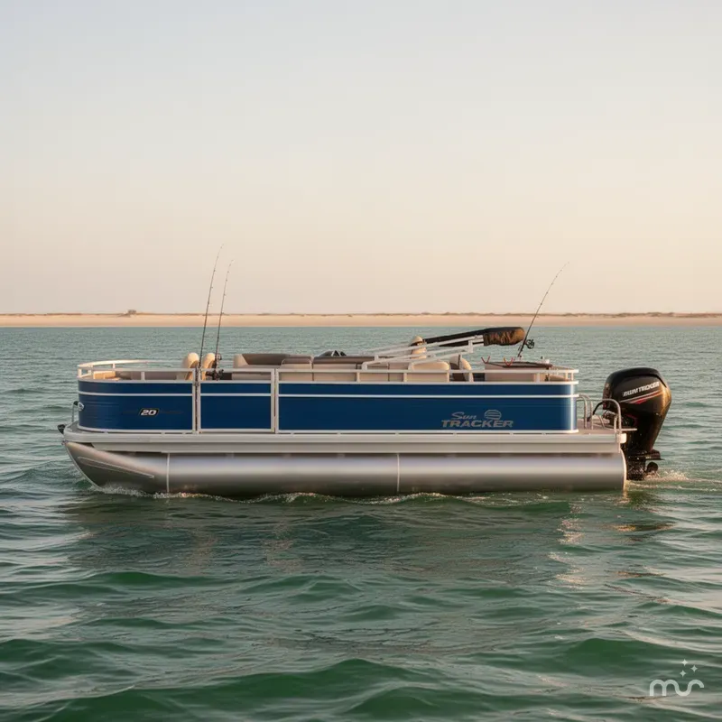 Slide: The Image of Sun Tracker Fishin' Barge 20 DLX 2026 - 1