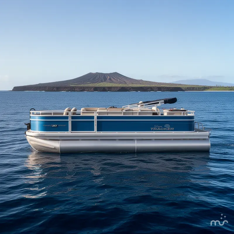 Slide: The Image of Sun Tracker Fishin' Barge 20 DLX 2026 - 2