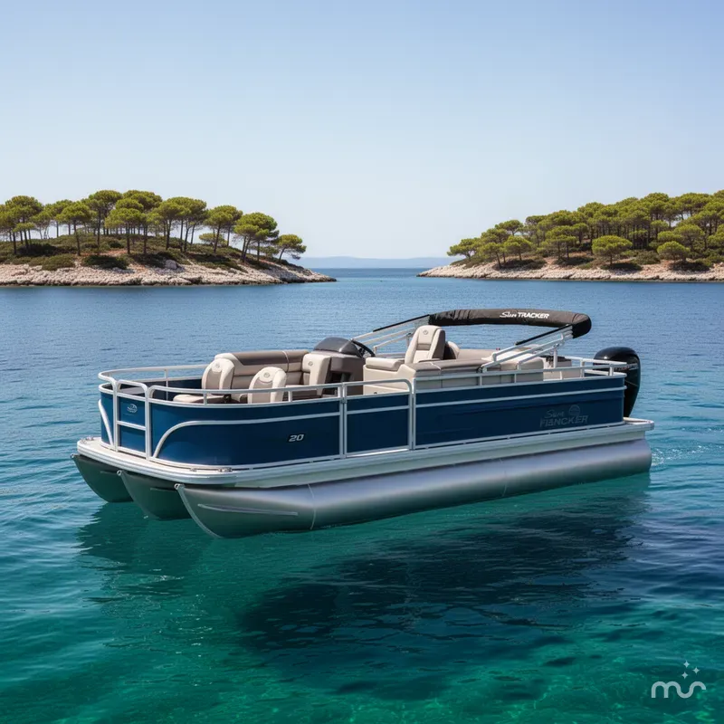 The Image of Sun Tracker Fishin' Barge 20 DLX 2026 - 0