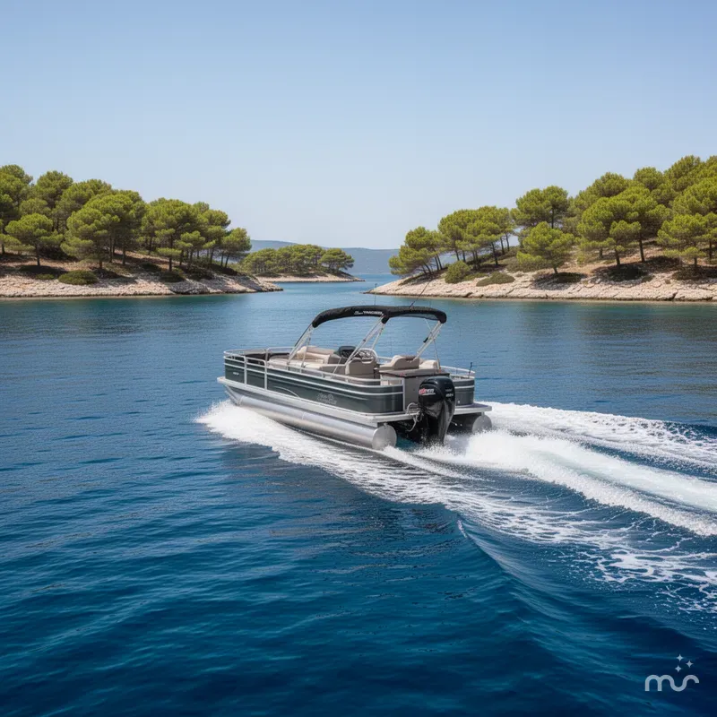 Slide: The Image of Sun Tracker Fishin' Barge 20 DLX 2026 - 4