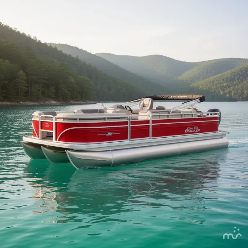 The Image of Sun Tracker Fishin' Barge 22 DLX 2026 - 0