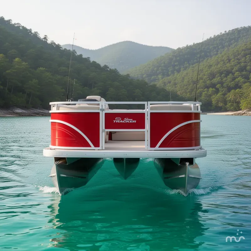 Slide: The Image of Sun Tracker Fishin' Barge 22 DLX 2026 - 1
