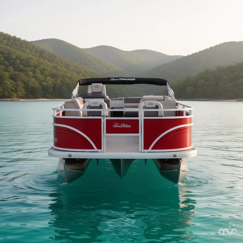 Slide: The Image of Sun Tracker Fishin' Barge 22 DLX 2026 - 3