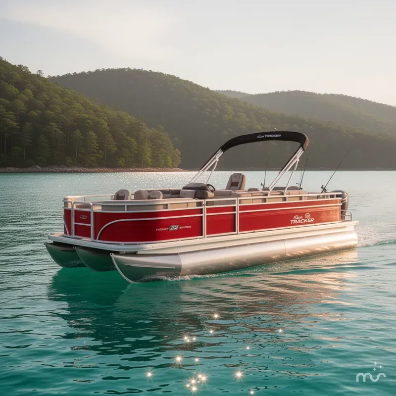 Slide: The Image of Sun Tracker Fishin' Barge 22 DLX 2026 - 4