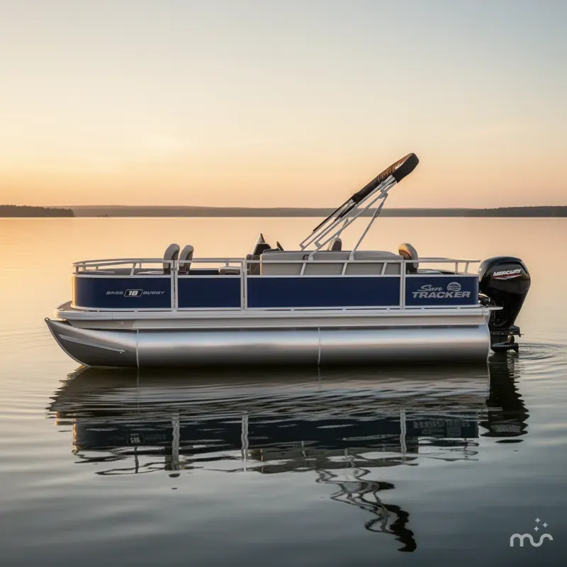 Slide: The Image of Sun Tracker Bass Buggy 18 DLX 2026 - 1