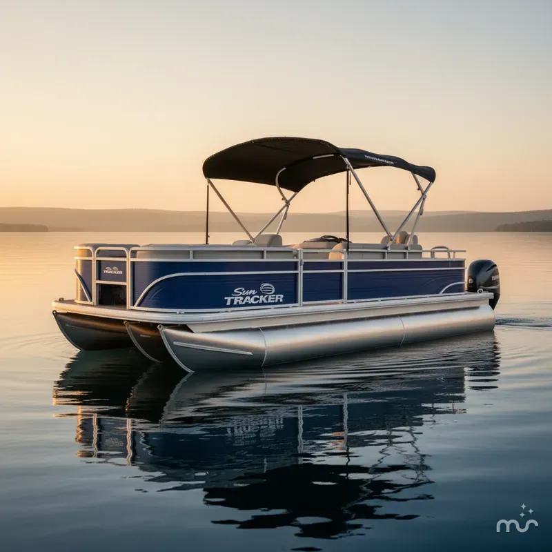 The Image of Sun Tracker Fishin' Barge 20 DLX 2026 - 0