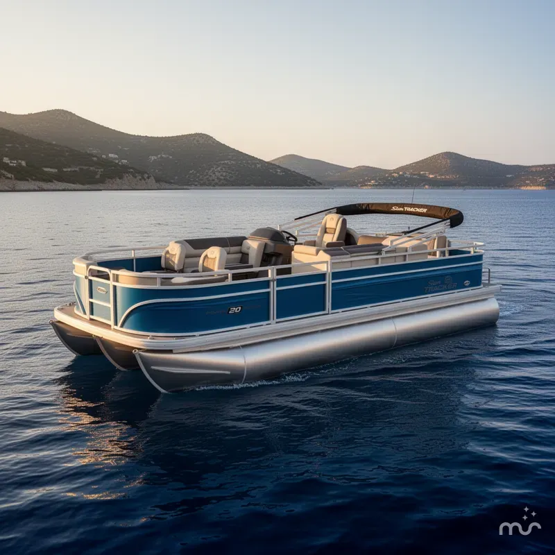 The Image of Sun Tracker Fishin' Barge 20 DLX 2026 - 0