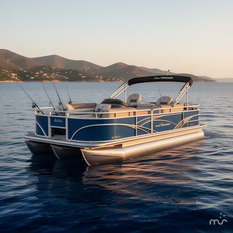 Slide: The Image of Sun Tracker Fishin' Barge 20 DLX 2026 - 3