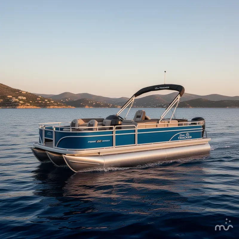 Slide: The Image of Sun Tracker Fishin' Barge 20 DLX 2026 - 4