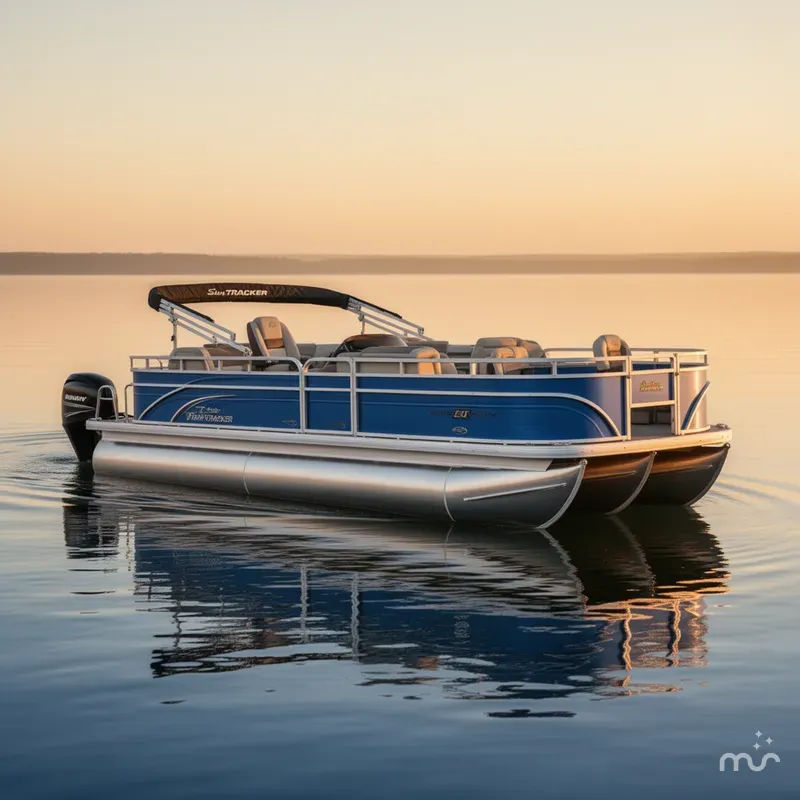 Slide: The Image of Sun Tracker Fishin' Barge 20 DLX 2026 - 0