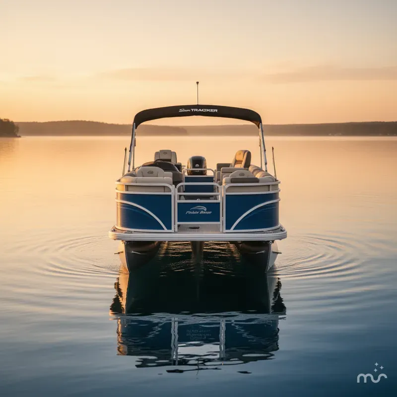 Slide: The Image of Sun Tracker Fishin' Barge 20 DLX 2026 - 2