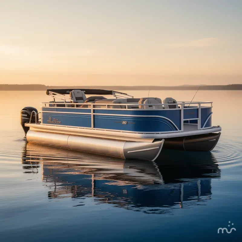Slide: The Image of Sun Tracker Fishin' Barge 20 DLX 2026 - 0