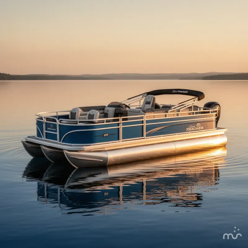 Slide: The Image of Sun Tracker Fishin' Barge 20 DLX 2026 - 3