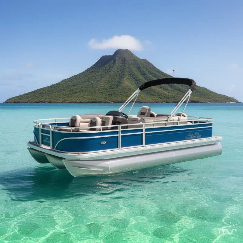 The Image of Sun Tracker Fishin' Barge 20 DLX 2026 - 0