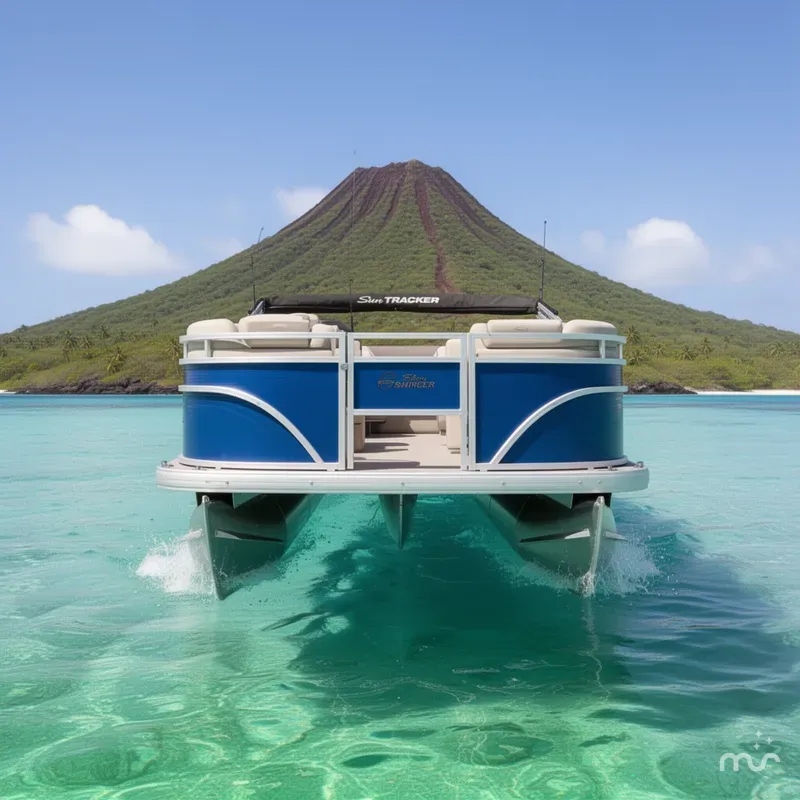 Slide: The Image of Sun Tracker Fishin' Barge 20 DLX 2026 - 1